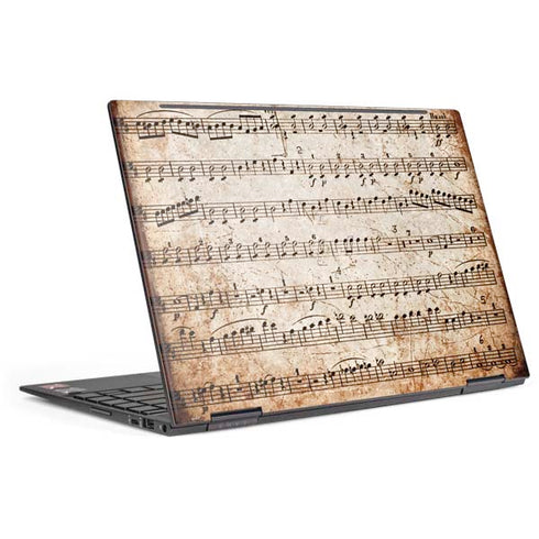 Antique Notes HP Envy Skin