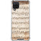 Antique Notes Galaxy A12 Clear Case