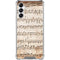 Antique Notes Galaxy A14 5G Clear Case