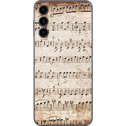Antique Notes Galaxy A14 5G Skin