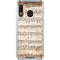 Antique Notes Galaxy A30 Clear Case
