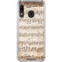 Antique Notes Galaxy A30 Clear Case