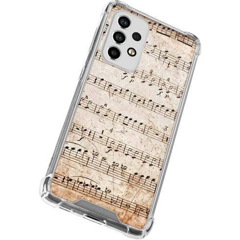 Antique Notes Galaxy A33 5G Clear Case