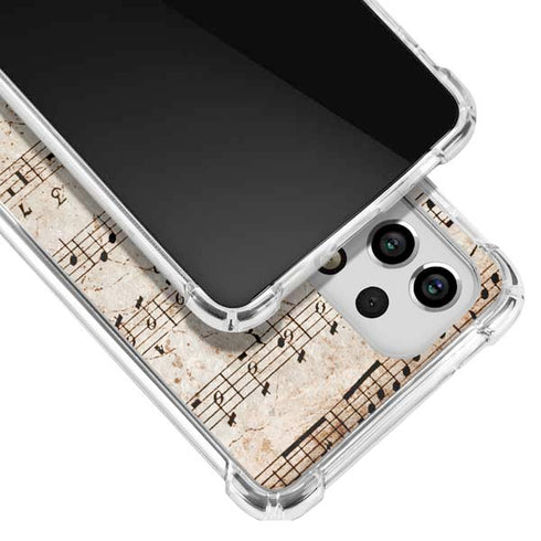 Antique Notes Galaxy A33 5G Clear Case