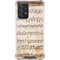 Antique Notes Galaxy A52 5G Clear Case