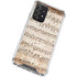 Antique Notes Galaxy A52 5G Clear Case