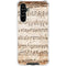 Antique Notes Galaxy A54 5G Clear Case