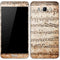 Antique Notes Galaxy J7 Skin