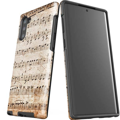 Antique Notes Galaxy Note 10 Pro Case