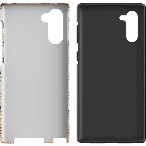 Antique Notes Galaxy Note 10 Pro Case