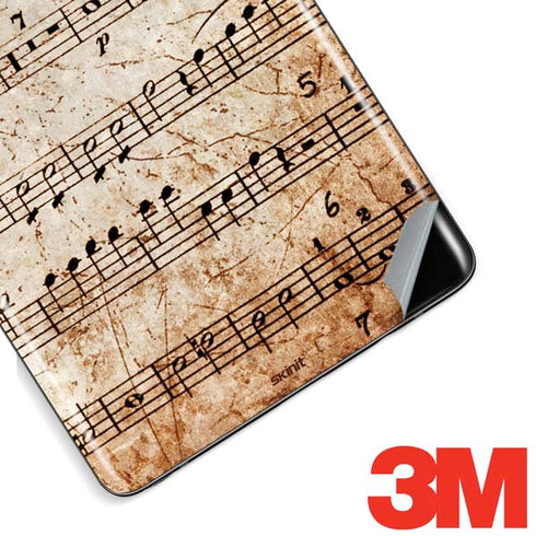 Antique Notes Galaxy Note 8 Skin