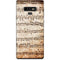 Antique Notes Galaxy Note 9 Skin