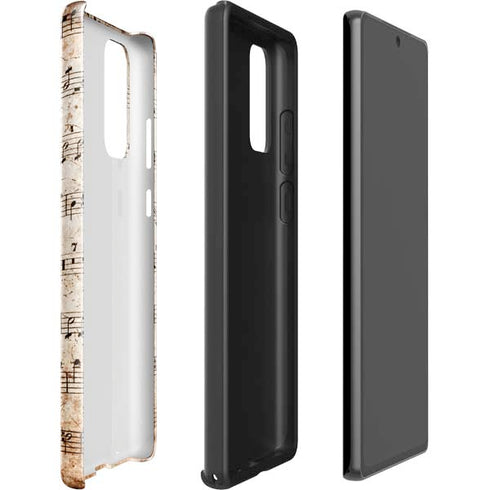Antique Notes Galaxy Note20 5G Pro Case