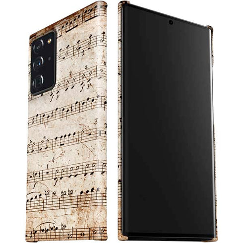 Antique Notes Galaxy Note20 Ultra 5G Lite Case