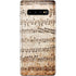 Antique Notes Galaxy S10 Plus Skin