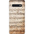 Antique Notes Galaxy S10 Skin