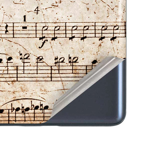 Antique Notes Galaxy S20 Fan Edition Skin