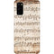 Antique Notes Galaxy S20 Lite Case