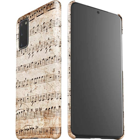 Antique Notes Galaxy S20 Lite Case