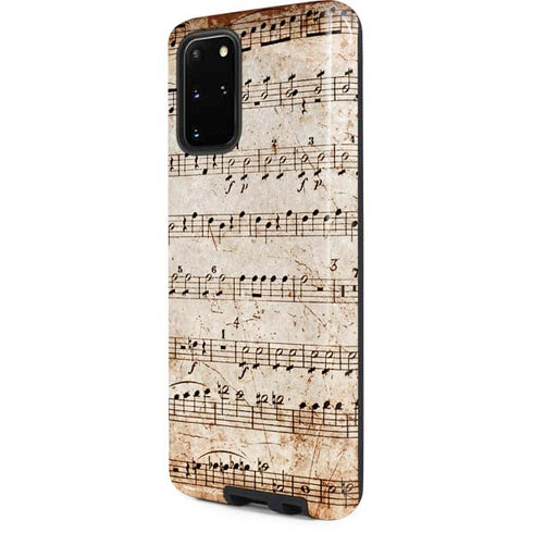Antique Notes Galaxy S20 Plus Pro Case