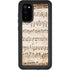 Antique Notes Galaxy S20 Waterproof Case