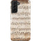 Antique Notes Galaxy S21 FE Pro Case