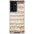 Antique Notes Galaxy S21 Ultra 5G Clear Case