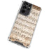 Antique Notes Galaxy S21 Ultra 5G Clear Case