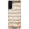 Antique Notes Galaxy S22 Plus Clear Case