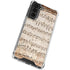 Antique Notes Galaxy S22 Plus Clear Case