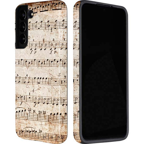 Antique Notes Galaxy S22 Pro Case