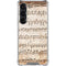 Antique Notes Galaxy S23 Clear Case