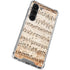 Antique Notes Galaxy S23 Clear Case