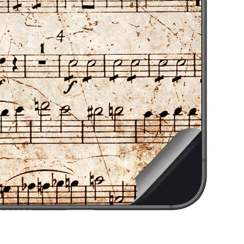 Antique Notes Galaxy S23 FE Skin