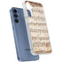 Antique Notes Galaxy S24 Clear Case