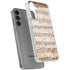 Antique Notes Galaxy S24 Plus Clear Case