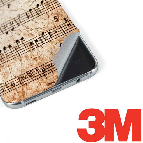 Antique Notes Galaxy S8 Skin