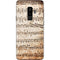 Antique Notes Galaxy S9 Plus Skin