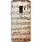Antique Notes Galaxy S9 Skin