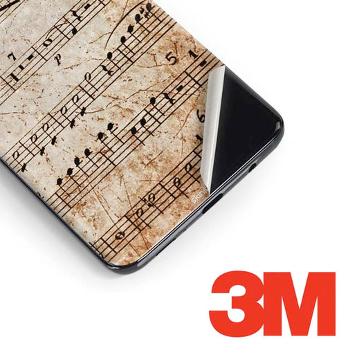 Antique Notes Galaxy S9 Skin