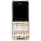 Antique Notes Galaxy Z Flip5 5G Clear Case