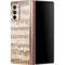 Antique Notes Galaxy Z Fold2 5G Skin