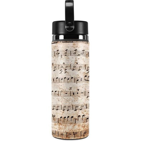 Antique Notes Hydro Flask 20oz Wide Mouth Skin