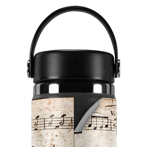 Antique Notes Hydro Flask 20oz Wide Mouth Skin