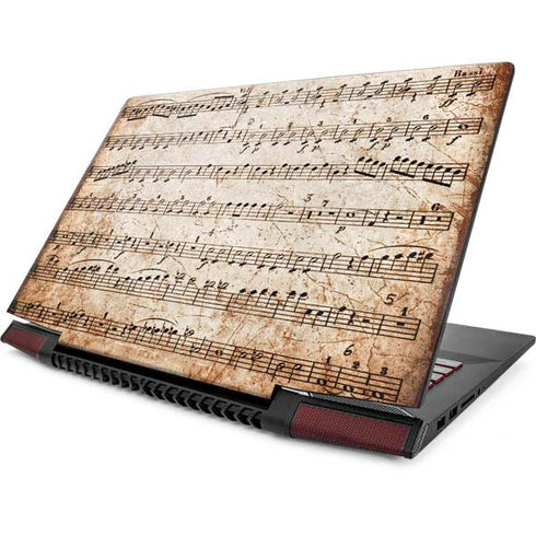 Antique Notes Lenovo IdeaPad Skin