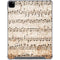 Antique Notes iPad Pro 12.9in (2020) Clear Case