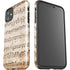 Antique Notes iPhone 11 Impact Case