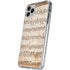 Antique Notes iPhone 11 Pro Clear Case