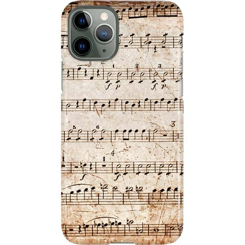 Antique Notes iPhone 11 Pro Lite Case