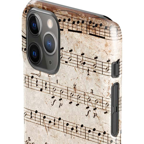 Antique Notes iPhone 11 Pro Lite Case